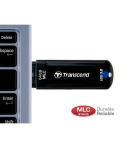 Transcend TS32GJF750K JetFlash750 USB Memory stick, 32GB, USB3.0, MLC NAND, Black - Afbeelding 3