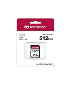 Transcend TS128GSDC300S 300S Memory-card, 128GB, SDXC, 95/45MB/s, UHS-I U1, Class10 (V30, 3.3V - Afbeelding 2