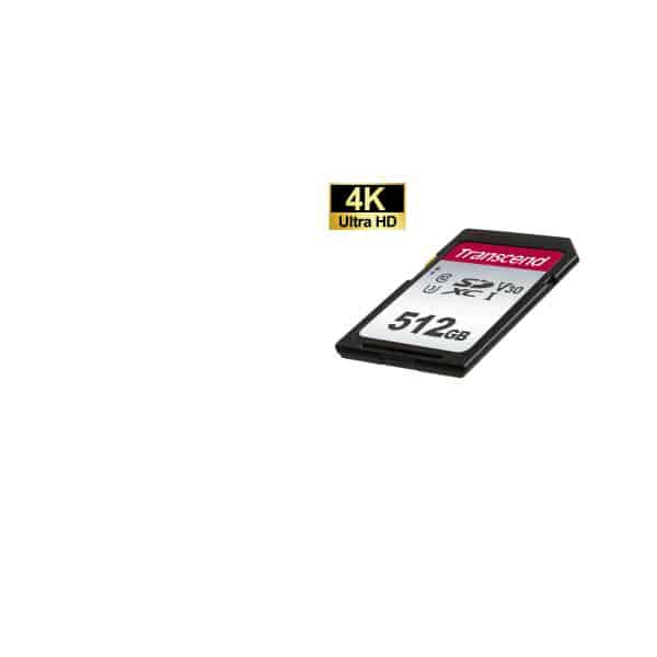 Transcend TS128GSDC300S 300S Memory-card, 128GB, SDXC, 95/45MB/s, UHS-I U1, Class10 (V30, 3.3V - Afbeelding 3