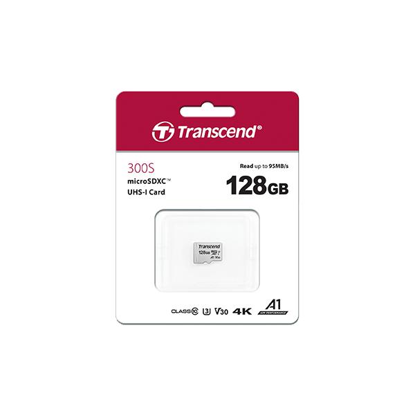 Transcend TS16GUSD300S 300S Memory-card, 16GB, Micro-SDHC 4K, 95/45MB/s, UHS-I U1, 3.3V) - Afbeelding 2