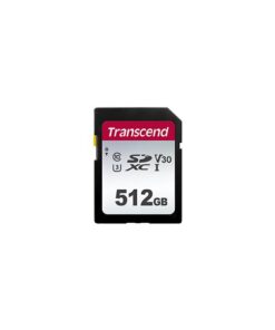 Transcend TS64GSDC300S 300S SD, 64GB, SDXC 4K, 95/45MB/s, UHS-I Class 10 U3, V30, 2.7~3.6V