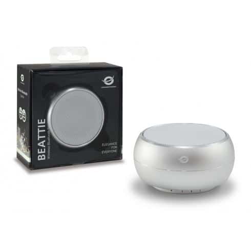 Conceptronic BEATTIE01S Draagbare & party speaker Zilver 3 W - Afbeelding 2