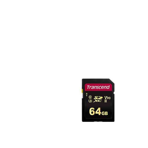 Transcend TS64GSDC700S 700s SDXC, 64GB, UHS-II U3, Class10, V90, 285/ 180MB/s, MLC NAND - Afbeelding 5