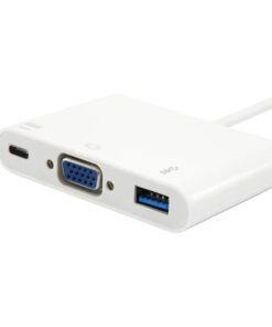 Equip USB-C naar VGA (HD15), USB-A, 60W USB PD adapter - Afbeelding 4