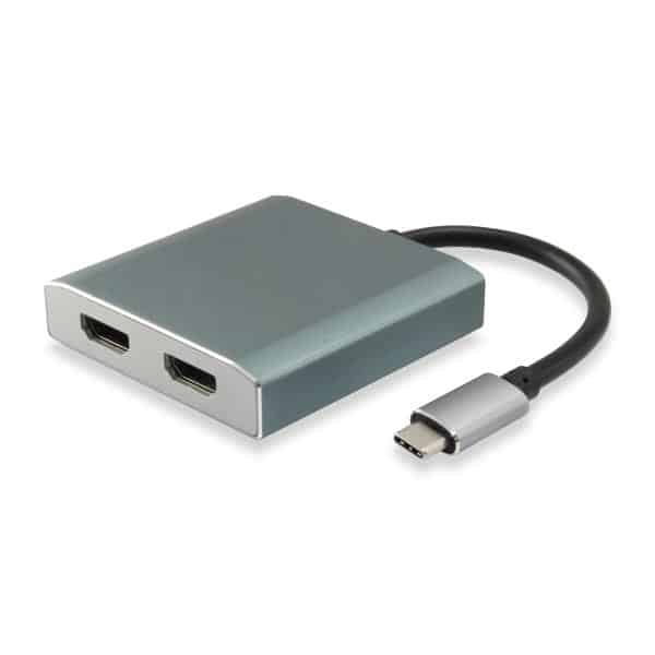 Equip 133464 USB grafische adapter 4096 x 2160 Pixels Grijs