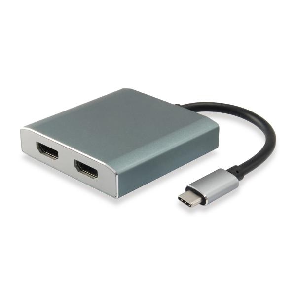 Equip 133464 USB grafische adapter 4096 x 2160 Pixels Grijs