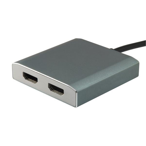Equip 133464 USB grafische adapter 4096 x 2160 Pixels Grijs - Afbeelding 2