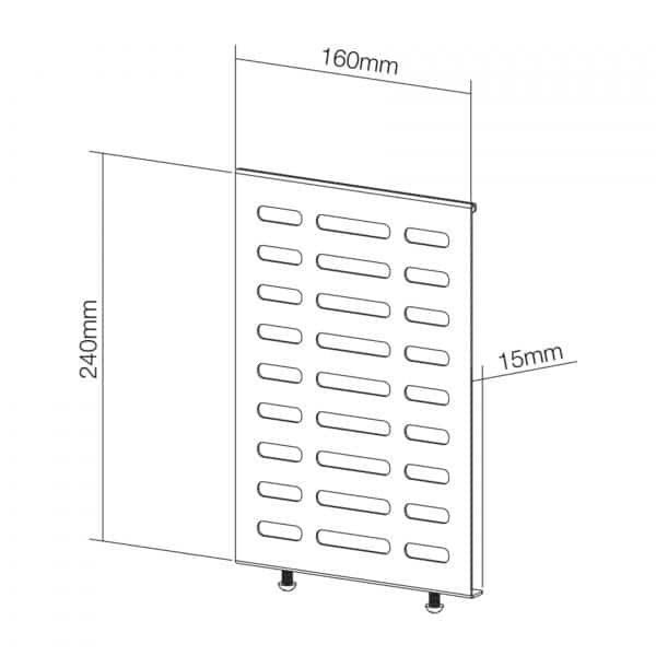Neomounts NS-MBTC100BLACK Mediaspeler houder - max 10 kg - universeel - Afbeelding 8