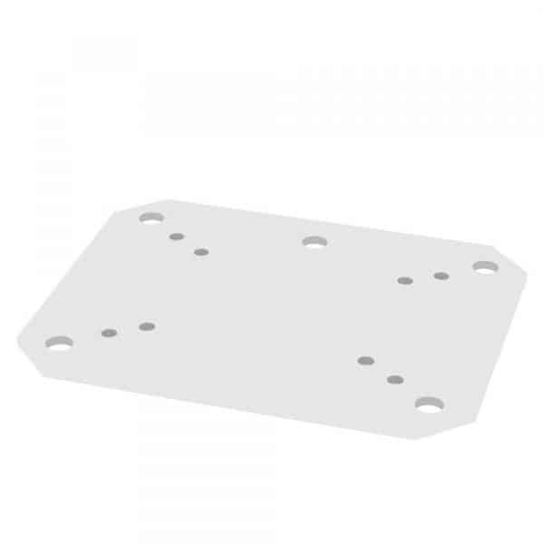 Neomounts PLASMA-M2SFPLATE Fixed Floor Plate for 2250/2500-series - small (bolt down) - Afbeelding 2