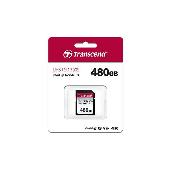Transcend TS8GSDC300S 300s SDHC, 8 GB, UHS-I U1/ U3, Class10, V30, 95/55 MB/s (max) - Afbeelding 2