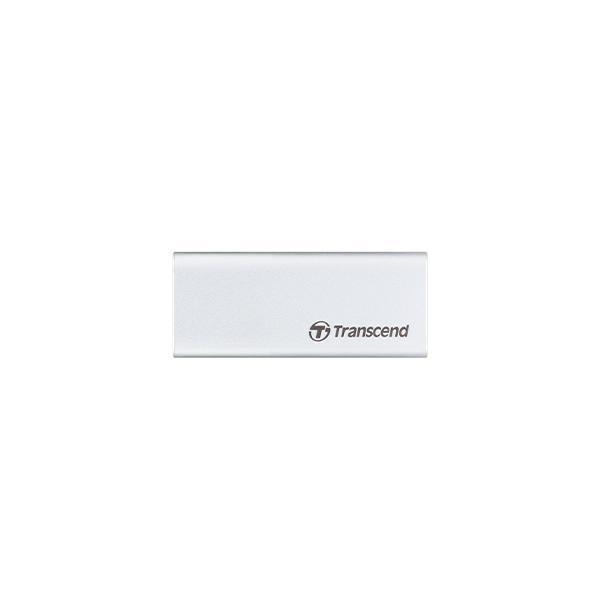 Transcend TS480GESD240C 240C Portable SSD, 480 GB, Extern, USB 3.1 Gen2, 520/ 460 MB/s, Silver