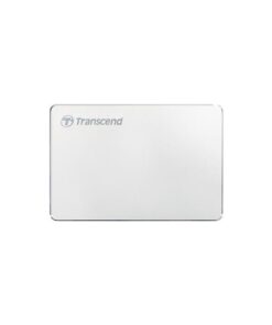 Transcend TS1TSJ25C3S StoreJet® 25C3S Portable Hard Drive, 1 TB, USB 3.1 Gen1/ Type-C, White