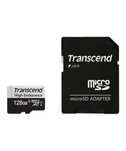Transcend TS64GUSD350V 350v MicroSDXC, 64GB, 3D NAND, UHS-I U1, Class10, 95/45 MB/s, Black