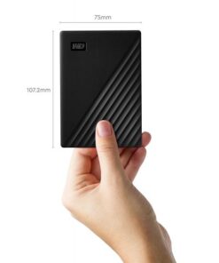 Western Digital WDBYVG0020BBK WD My Passport, 2TB, portable HDD, Black - Afbeelding 4