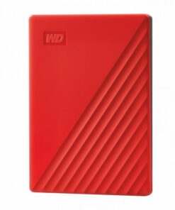 Western Digital WDBPKJ0040BRD-WESN My Passport External HDD, 4TB, USB 3.2 Gen 1, Red