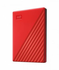Western Digital WDBPKJ0040BRD-WESN My Passport External HDD, 4TB, USB 3.2 Gen 1, Red - Afbeelding 2