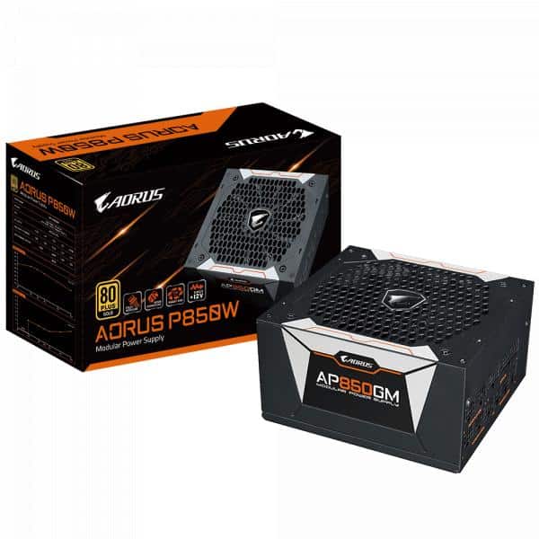 Gigabyte GP-AP850GM AORUS P850W Modular PSU, 850 W, 100 - 240 V, 47 - 63 Hz, 10 A, Active, 80+ Gold - Afbeelding 8