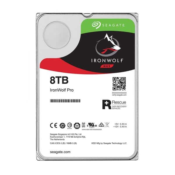 Seagate IronWolf ST8000VN004 interne harde schijf 8 TB 7200 RPM 256 MB 3.5" SATA III - Afbeelding 2