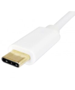 Equip USB-C naar audio adapter, kleur wit - Afbeelding 4