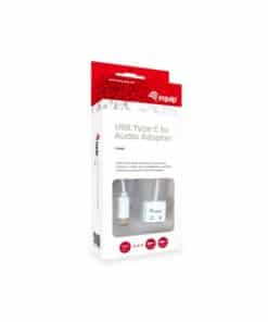 Equip USB-C naar audio adapter, kleur wit - Afbeelding 5