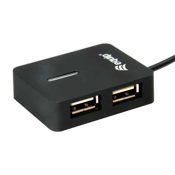 Equip 128952 interface hub USB 2.0 480 Mbit/s Zwart - Afbeelding 5