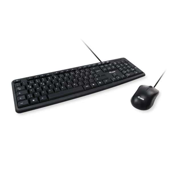 Equip 245200 toetsenbord Inclusief muis Kantoor USB QWERTZ Duits Zwart - Afbeelding 2