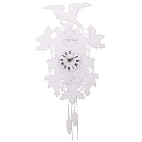 NeXtime klok 2988 Cuckoo Weeble, 41x21 cm, Wall, White