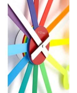 NeXtime klok 2995di Colour Guide, Ø 60 cm, Wall, Multi-Color - Afbeelding 2