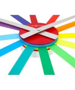 NeXtime klok 2995di Colour Guide, Ø 60 cm, Wall, Multi-Color - Afbeelding 3