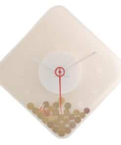 NeXtime klok 3006 Coins, 35x35 cm, Wall, Transparent
