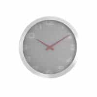 NeXtime klok 3019 Dots, Ø35 cm, Wall, Grey