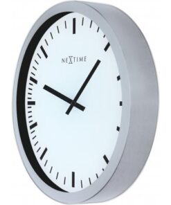 NeXtime klok 3031 Magic - Stripe, 25x35.2 cm, Wall, White