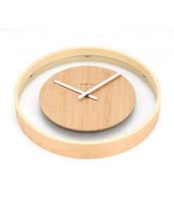 NeXtime klok 3046 Wood Loop, Ø30 cm, Wall, Wood - Afbeelding 2