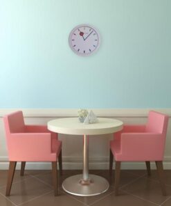 NeXtime klok 3048 Color Change, Ø28 cm, Wall, White/ Multi-color - Afbeelding 2