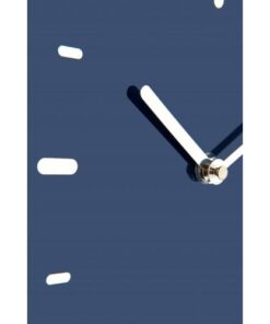 NeXtime klok 3072bl Thumbs up, 40.5x41.5 cm, Wall, Blue/ Silver - Afbeelding 2