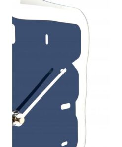 NeXtime klok 3072bl Thumbs up, 40.5x41.5 cm, Wall, Blue/ Silver - Afbeelding 3