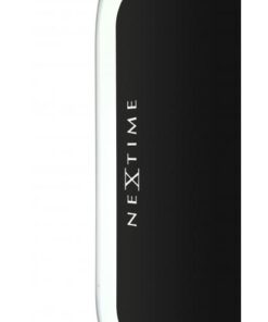 NeXtime klok 3072zw Thumbs up, 40.5x41.cm, Wall, Black/ Silver - Afbeelding 5