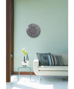 NeXtime klok 3084gs London Arabic, Ø34.5cm, Wall, Gray/ White - Afbeelding 5