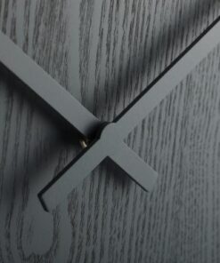 NeXtime klok 3096gs Wood Medium, Ø35.5 cm, Wall, Gray - Afbeelding 4
