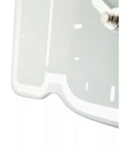 NeXtime klok 5185wi Mini Thumbs Up, 20.5x21 cm, Wall, White/ Silver - Afbeelding 5