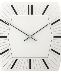 NeXtime klok 8128wi Hexagon, 43x43 cm, Wall, White