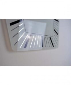 NeXtime klok 8128wi Hexagon, 43x43 cm, Wall, White - Afbeelding 2