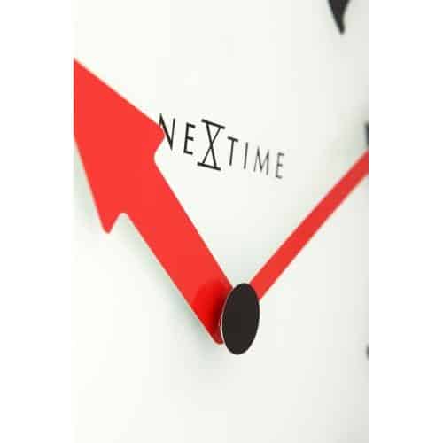 NeXtime klok 8151 Boy, Ø43 cm, Wall, White/ Blue/ Black/ Red - Afbeelding 4