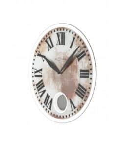 NeXtime klok 8162 Romana, Ø43 cm, Wall, White - Afbeelding 4