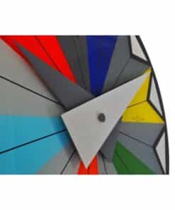 NeXtime klok 8163 Circus, Ø43 cm, Wall, Black/ Multi-color - Afbeelding 3