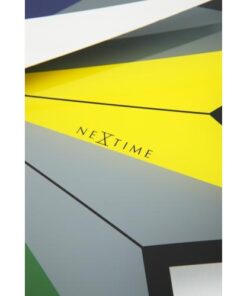 NeXtime klok 8163 Circus, Ø43 cm, Wall, Black/ Multi-color - Afbeelding 4