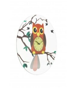 NeXtime klok 8169 Oohoo, Ø43 cm, Wall, Multi-color - Afbeelding 2