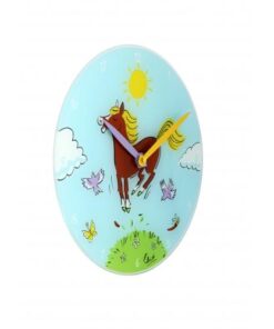 NeXtime klok 8812 Jump for joy, Ø30 cm, Wall, Blue/ Multi-color - Afbeelding 2
