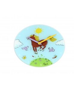 NeXtime klok 8812 Jump for joy, Ø30 cm, Wall, Blue/ Multi-color - Afbeelding 5