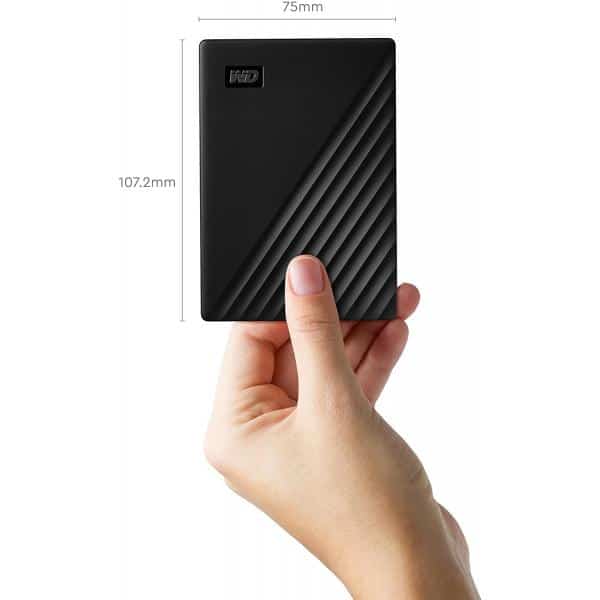 Western Digital WDBPKJ0050BBK-WESN My Passport External HDD, 5TB, USB3.0, Black - Afbeelding 5